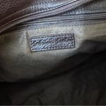 SABRINA SCALA leather boho chic brown fringe tote purse, NWOT Photo 9