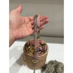 Maison Alma Paraiso Rose Bucket Handbag with Removable Strap Pink Photo 4