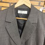 Tahari Black Wool Two Piece Skirt And Blazer Set Size 14 Photo 2