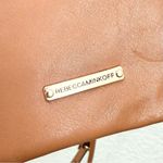 Rebecca Minkoff Brown Leather Fringe Gold-tone Studs Small Flat Crossbody Bag Photo 10