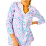 Lilly Pulitzer Kaia Resort White Love Bug Knit Tunic Top Photo 3