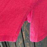 Michael Kors woman’s size small hoodie drawstring t-shirt in coral pink Photo 4