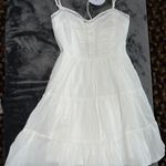 Princess Polly Dlaney Mini Dress in White Photo 4