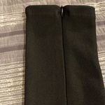 ZARA  Black High Waisted Leggings Heel Zippers Elastic Waist NWT Size XS #2314 Photo 2