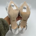 Badgley Mischka  Sacred Pump White Bow Rhinestone Photo 3