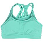 Fabletics Aqua Mint Green Strappy Back High Impact Sports Bra Tank Top Women's L Photo 3