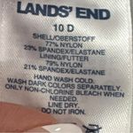 Lands' End High Neck UPF 50 Sun Protection Tankini Swimsuit Top Size 10 D Cup Photo 4