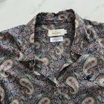 Morris Lady Liberty print Paisley blouse Sz 36 Countryside chic Feminine Shirt Photo 4