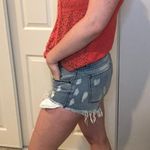 Distressed Festival Shorts With Long Pockets Blue Size 28 Photo 2