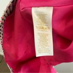 Kate Spade  Pink Colorblock Silk and Tweed Shift Dress Size 4 Women's Photo 7