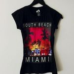 Surf Style South Beach T Shirt Beach Casual Sport Fitness Active Cotton Blend S Photo 6