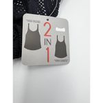 Gossip 2 in 1 Strappy Bikini Top and Cover Shirt Black Size S NWT Photo 5