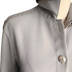 Theory - Matte Twill Button Shirt in Mist Blue Sz S Photo 3
