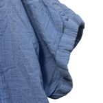 Wonderly  Blue‎ Cotton Blend Button up womens Henley Top size xlarge Photo 1
