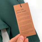 Girlfriend Collective NWT High-Rise Pocket Bike Short Moss Green XS Photo 3