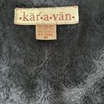 Boho Elephant Embroidered Vest | Vintage Kāra•vān | Folk Art India | Size M Black Size M Photo 3