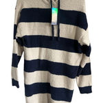 Say What? Say What Striped Hooded Sweater dress Photo 0