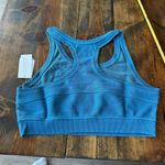 l*space L* Active L Out Of Bounds Crop Top Blue 100% Cotton Lounge Racerback NWT Photo 2