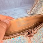 Betsey Johnson cady rhinstone embellished ankle boots booties silver pointed toe boots 8.5 Photo 8