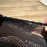 Sesto Meucci  Leather Woven loafers Black Brown size 7.5 Photo 10