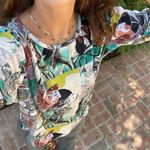 Free People Vintage Y2K Graphic 3/4 Sleeve Top L by Take Two Clothing Co Photo 3