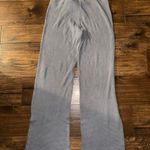 Aritzia  Tna Waffle Pants Size Small Gray Photo 2
