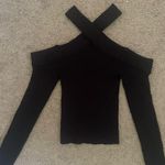 Black sweater high neck top Photo 1