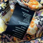 Free People We The Free Cool Meadow Midnight Combo Long Balloon Sleeves Boho Slouchy Top L Photo 7