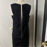 MODELLO GIULIETTA NEW YORK MADE IN ITALY 100%COTTON W/100%SILK LINING plunging Black Size 6 Photo 5