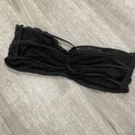 Black Strappy Lace Bandeau Photo 3