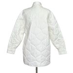 Nike Sportswear Essential Quilted Trench Jacket, White, Medium Photo 10
