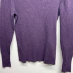 Gap Old Navy Vintage 90s Y2K Ribbed Purple Turtleneck Top Size XS Photo 5