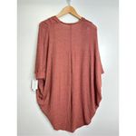 Abound  Sweater Womens Open Cardigan Half Sleeve Brown Size XS NWT Photo 4