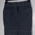 Rafaella  Dark Blue‎ Pencil Skirt With Pockets Size 10 Photo 0