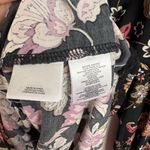 Anne Klein Anne‎ Klein Floral Blouse Size 1X Black Boho Fall Romantic Flowy Office Photo 6