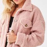 Forever 21 Pink Premium Boucle Knit Jacket Photo 2