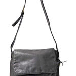 Rolfs Genuine Leather Shoulder Bag Purse Black Soft Flap Built In Wallet SEE‎ Photo 0