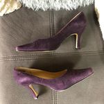 Karen Scott  Purple Suede Heels S8 Photo 3