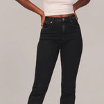 Abercrombie & Fitch  Women's The Mom High Rise Black Jeans 29/8 Curve Love Photo 0