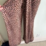 Jonathan Simkhai Leopard Print Tie Back Jumpsuit Size Medium Black Photo 7