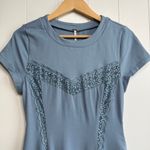 Free People mini dress floral lace 2 boho summer spring Photo 2