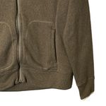 The North Face  Women’s Small Brown Khaki Fleece Long Sleeve Zip-Up Jacket A58R‎ Photo 3