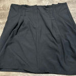 Kimchi Blue Kimchi black skirt w‎ front pleated pockets Photo 0