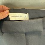 Abercrombie & Fitch Women's Sloane Black Tailored Cuffed Dress Pants Size 4 Long Photo 2