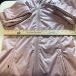 Spyder Hooded Fleece Jacket Women's Medium Pink Full Zip Softshell Cozy Photo 11