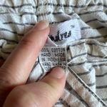 And Andrea 100% Cotton Striped Fishermans Pants Photo 5