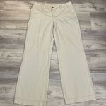 Merona Tan Wide Leg Thin line Corduroy Pants with Side Pockets & Belt Loops 10 Photo 1