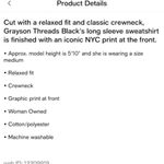 Grayson Threads Grayson /THREADS BLACK LABEL NYC Sweatshirt Photo 8