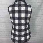 Aspen Black White Check Puffer Vest Photo 3