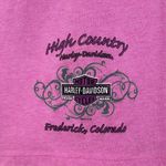 Harley Davidson HARLEY-DAVIDSON Pink Graphic Muscle Tee Tank Top Photo 9